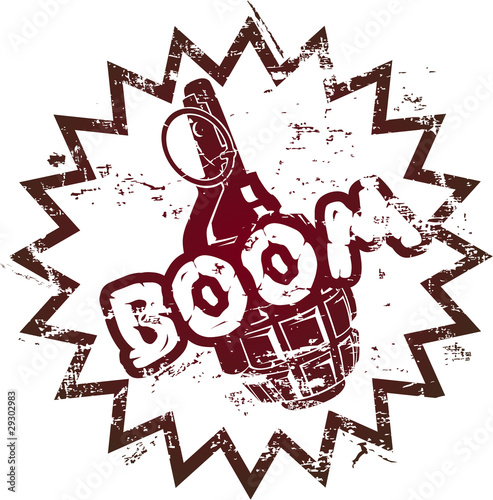 grenade stamp
