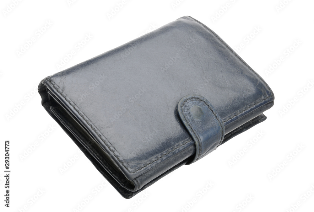 old leather wallet old leather wallet