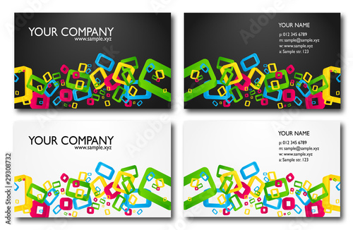 Crazy Business Cards - Rectangles