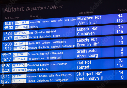 Abfahrt Timetable