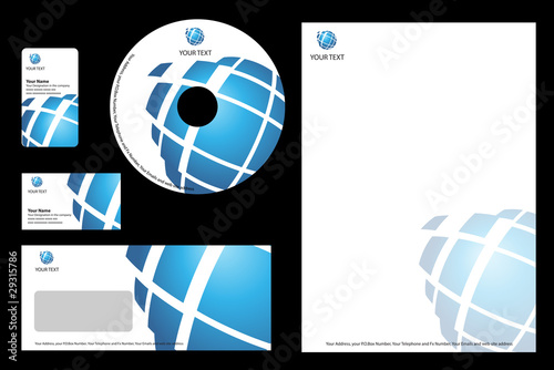 Business design template