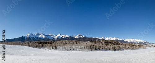 San Juan Mountains Winter Panorama