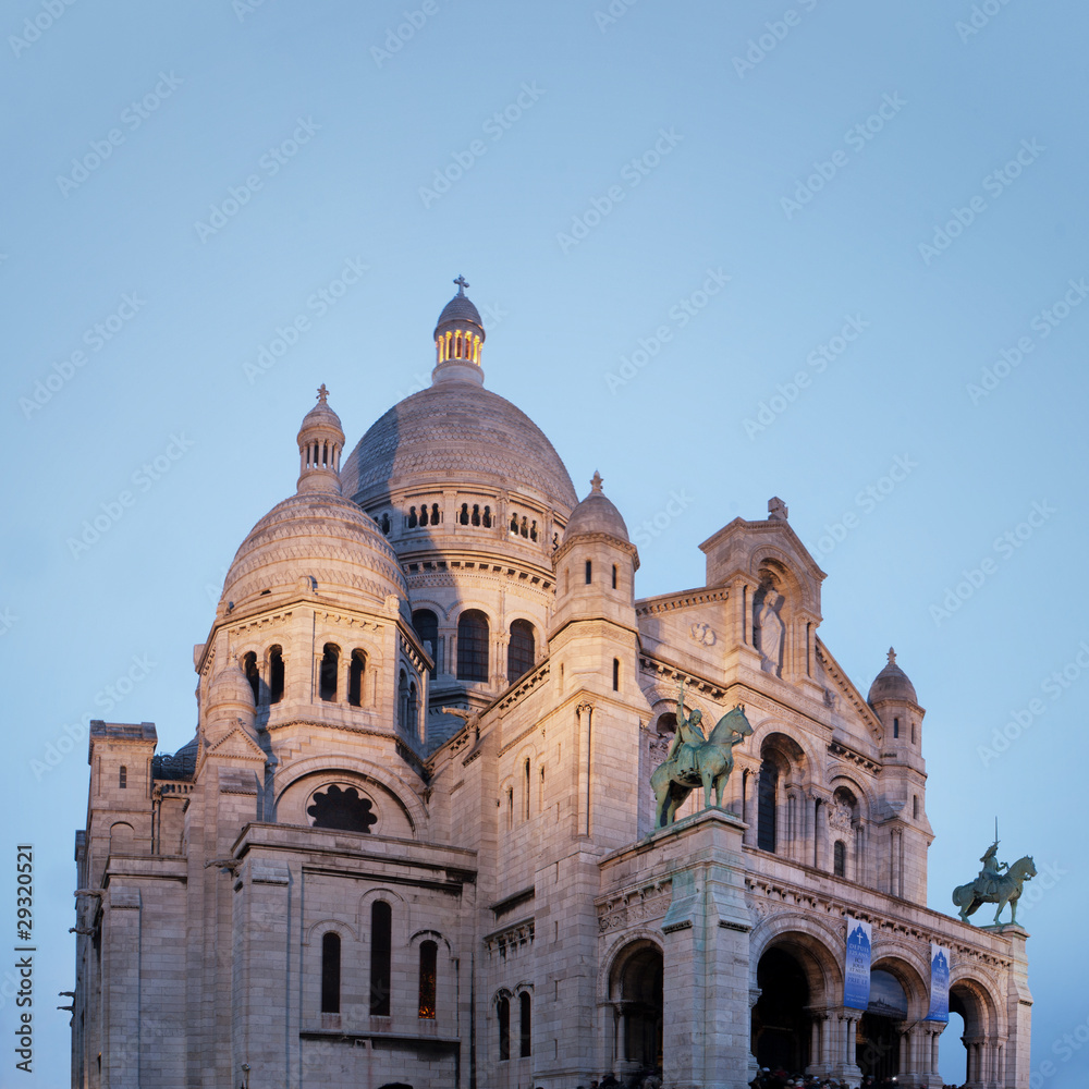 Sacre-Coeur Kirche in Paris, Frankreich