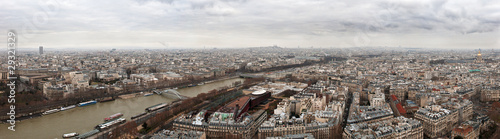Panorama von Paris vom Eiffelturm