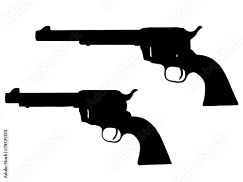 Weapons Silhouette Collection - Firearms