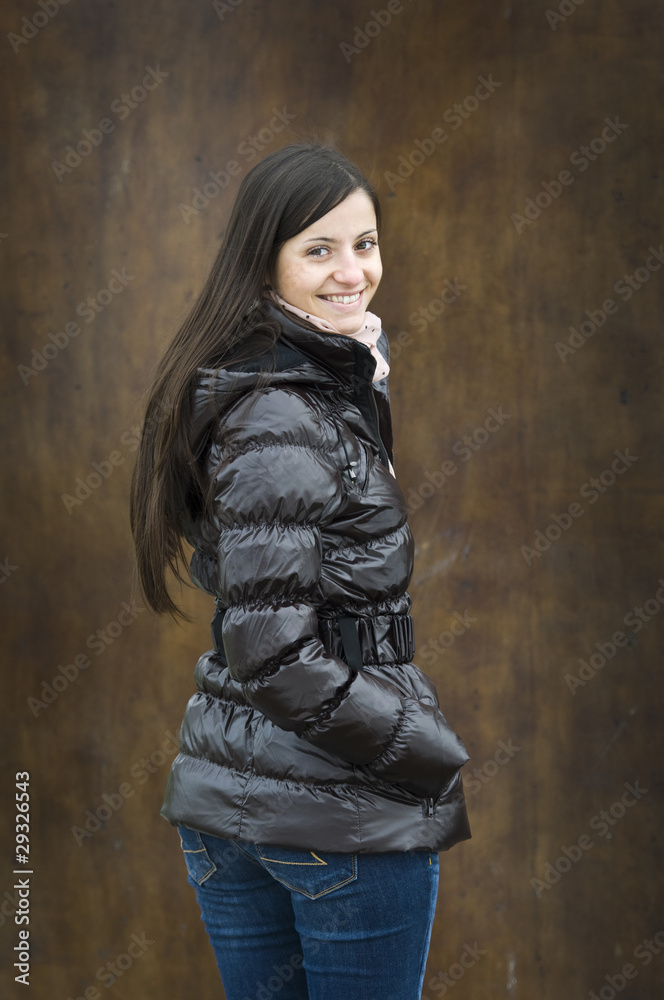 Lächelnde Frau Lächelnde Frau
