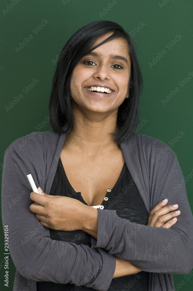 Fototapeta premium Happy young Teacher with a smile.