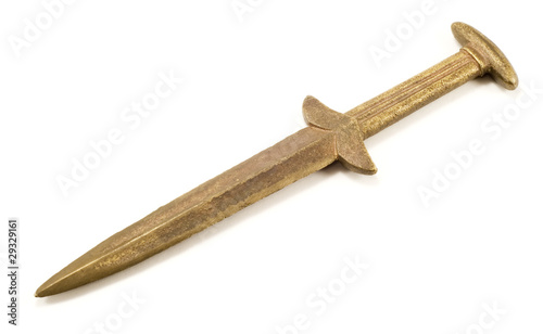 Ancient bronze Scythian knife