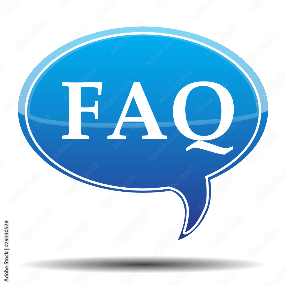 FAQ BUBBLE SPEECH FAQ BUBBLE SPEECH