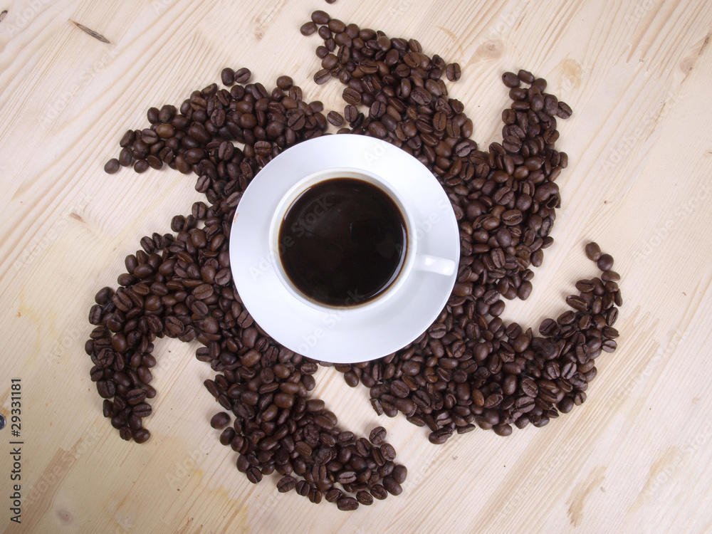 Coffee beans sun Coffee beans sun