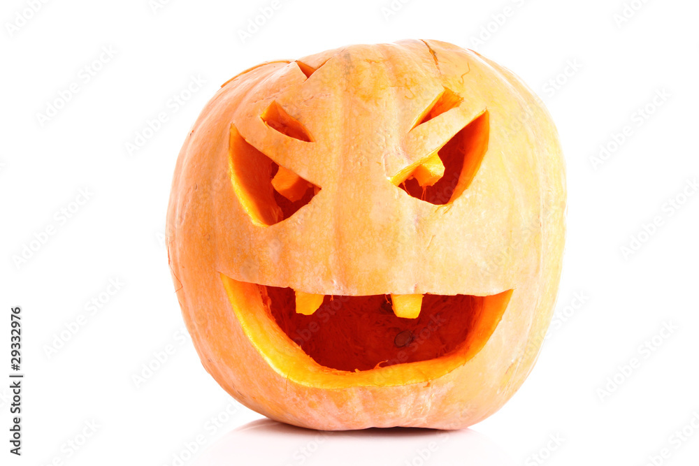 Pumpkin isolated on white Pumpkin isolated on white