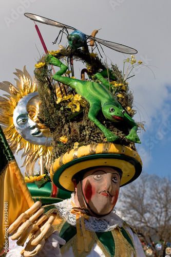 Schleicherlaufen, Fasnacht, Telfs, Tirol photo