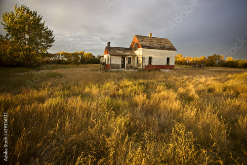 Fotografiet Abandoned Farmhouse