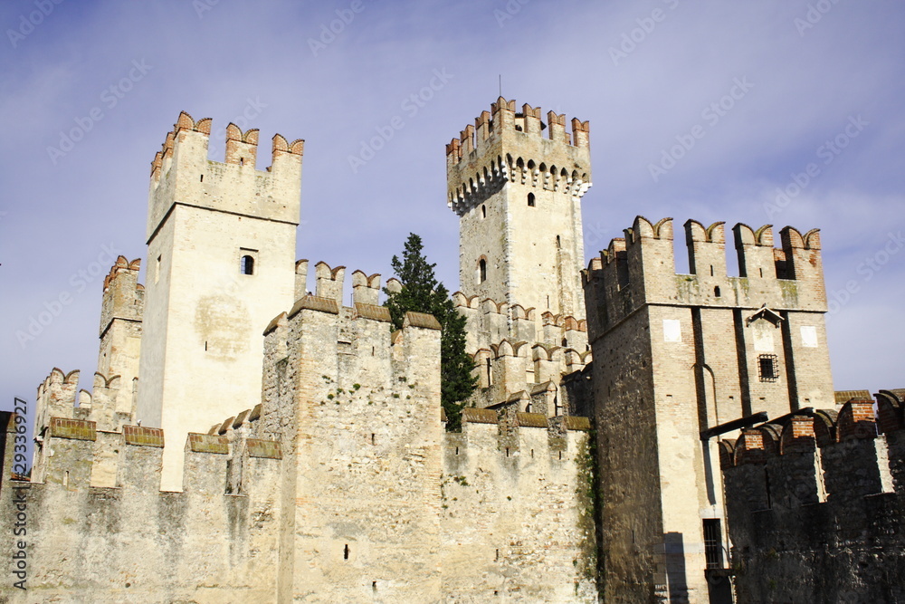 Medieval castle in Sirmione