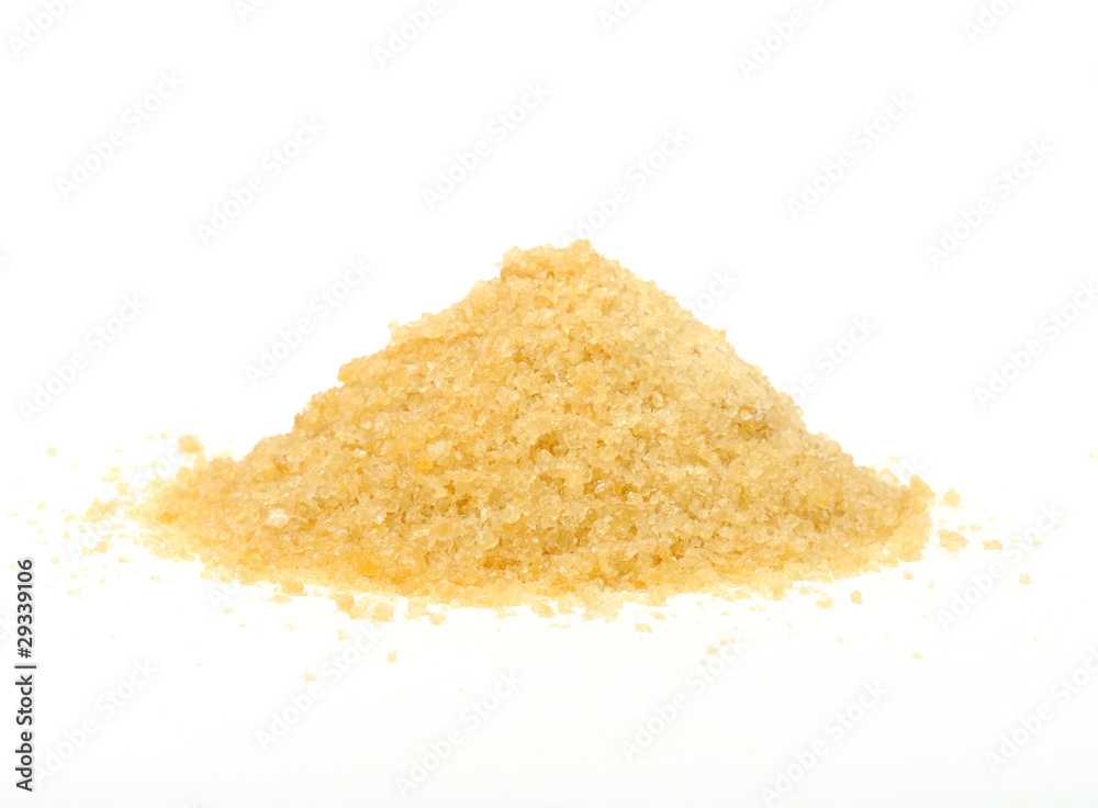 Pile of Gelatin Granules Isolated on White Background Pile of Gelatin Granules Isolated on White Background