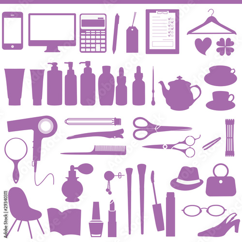 hair salon set