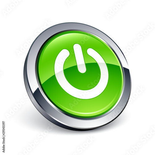 icône bouton internet power