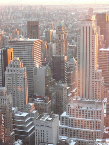 Sunlight on Manhattan
