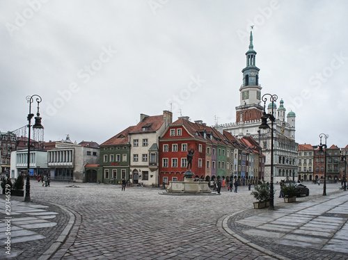 Old town in Poznan, Poland