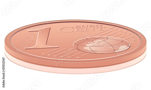 one euro cent