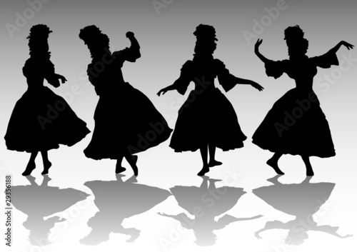 Dancing women