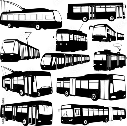 urban transportation 1 - vector
