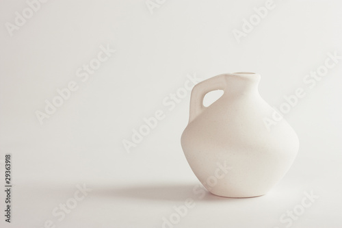Canvastavla ceramic vase