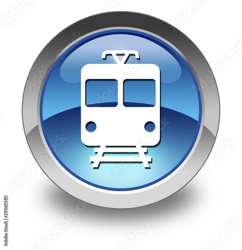 Glossy Pictogram "Train / Mass Transit"