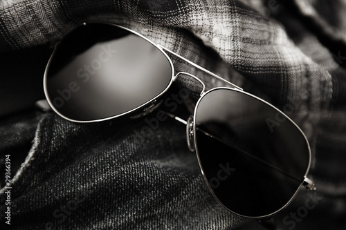aviator sunglasses grunge plaid