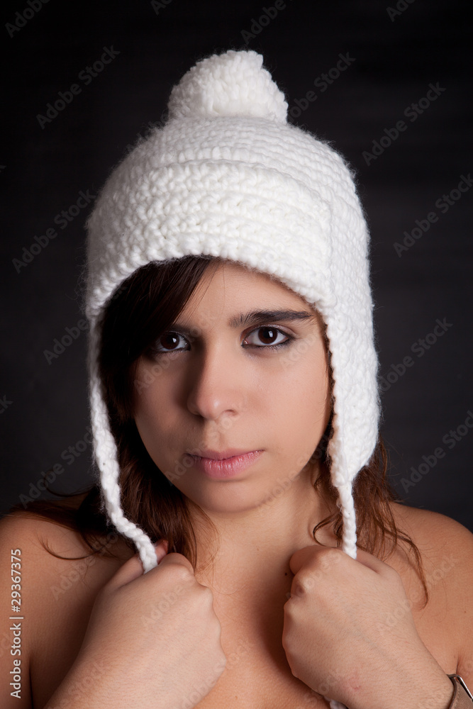 beautiful woman dressed for winter beautiful woman dressed for winter