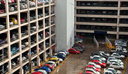 multilevel parking place