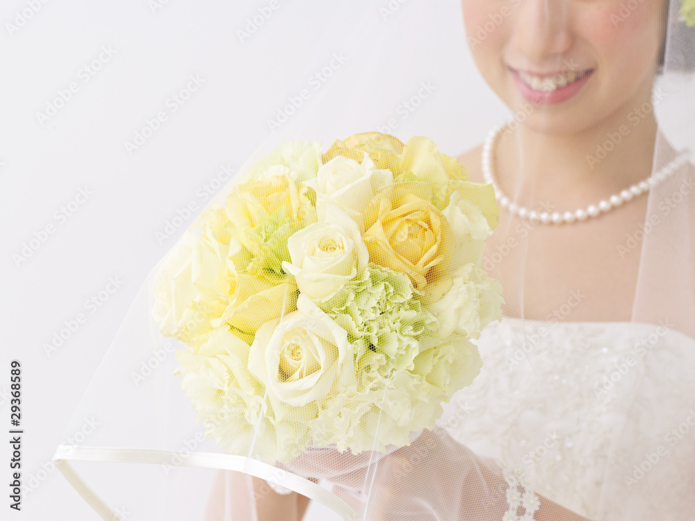 Naklejka premium ブーケ