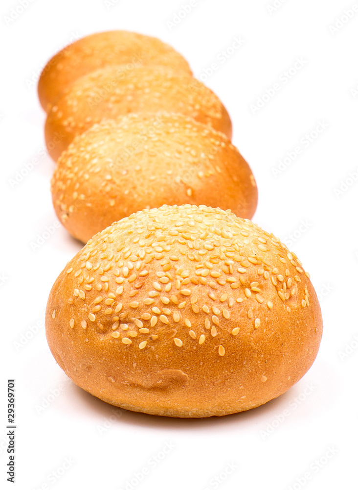 Row of buns