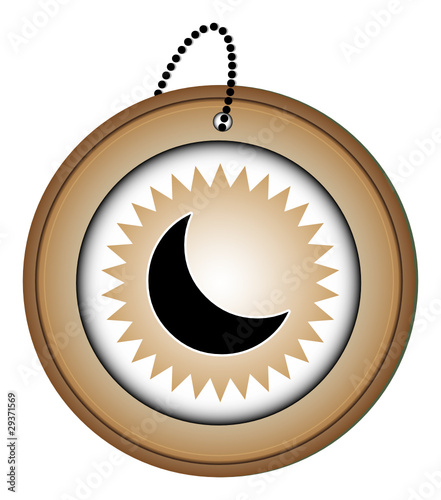 bouton picto icône symbôle web internet blog site lune astre