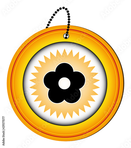 bouton picto icône symbôle web internet blog site fleur