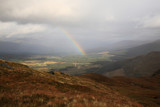 Rainbow over the Scottish Glens