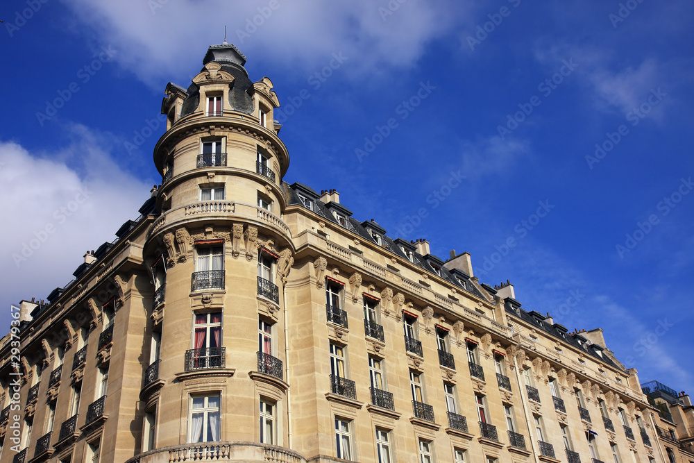 Obraz premium Fassade in Frankreich