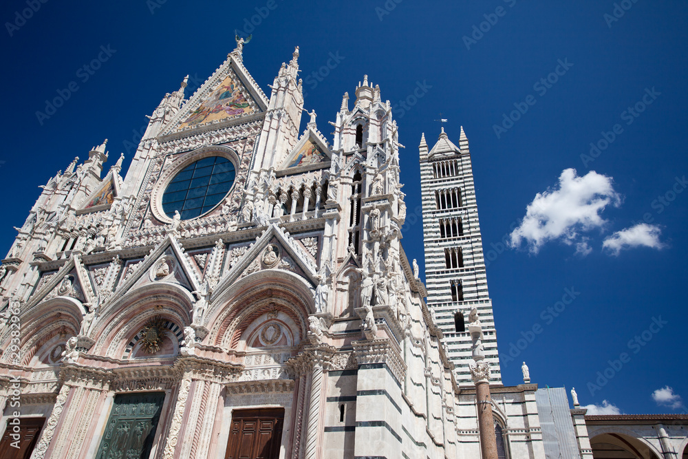 The cathedral of Siena