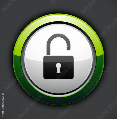 icône cadenas ouvert