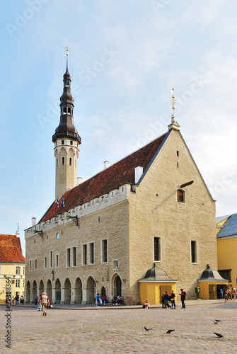 Medieval Tallinn Town Hall, 13 th century