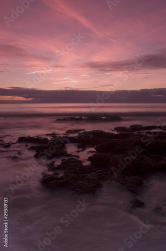 Dunraven Bay at sunset