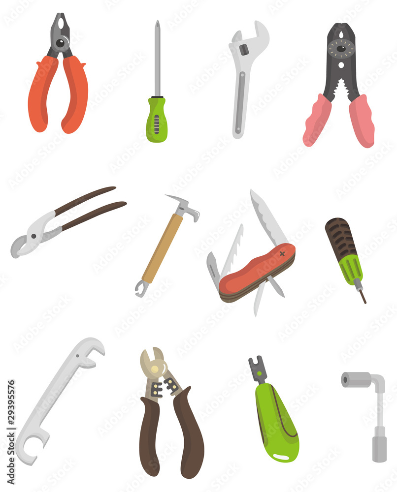 Fototapeta premium cartoon tool icon