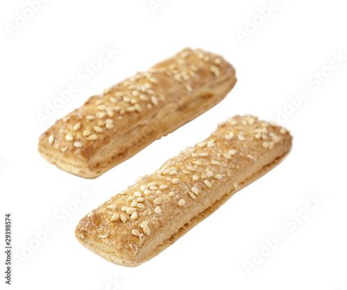 cookies with sesame seeds