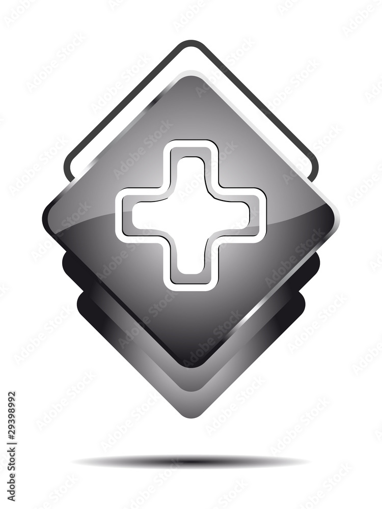 Obraz premium button