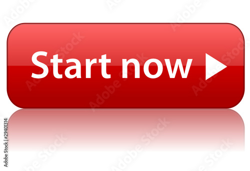 START NOW Button (web internet power on continue click here go)