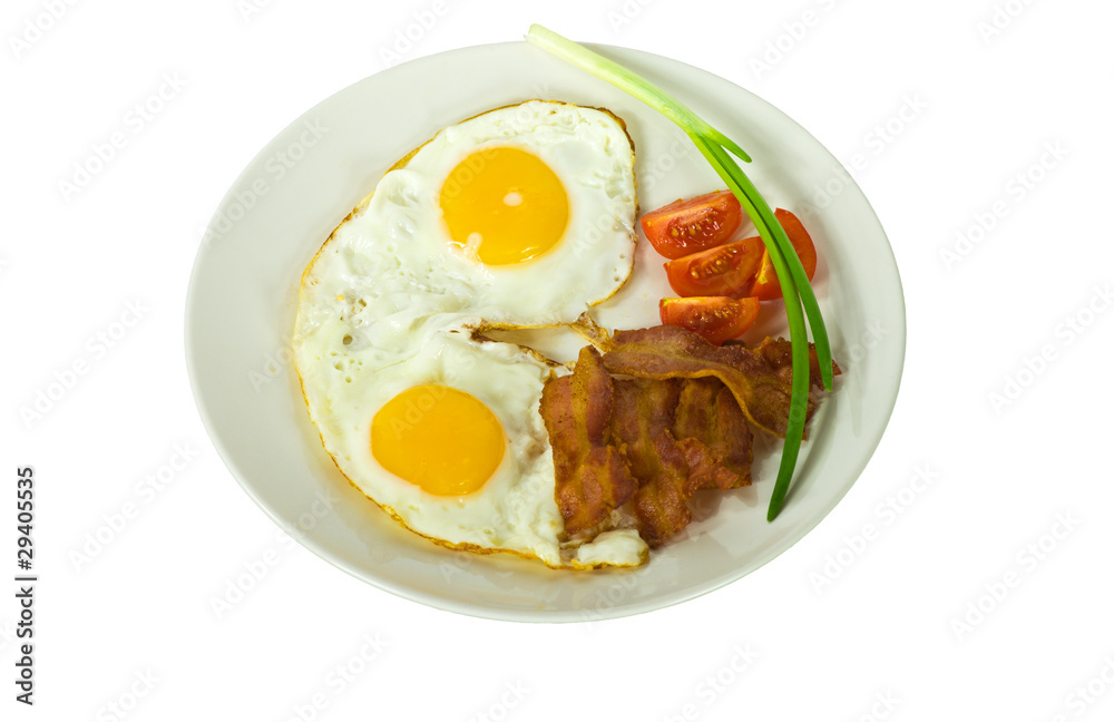 Bacon and eggs Bacon and eggs