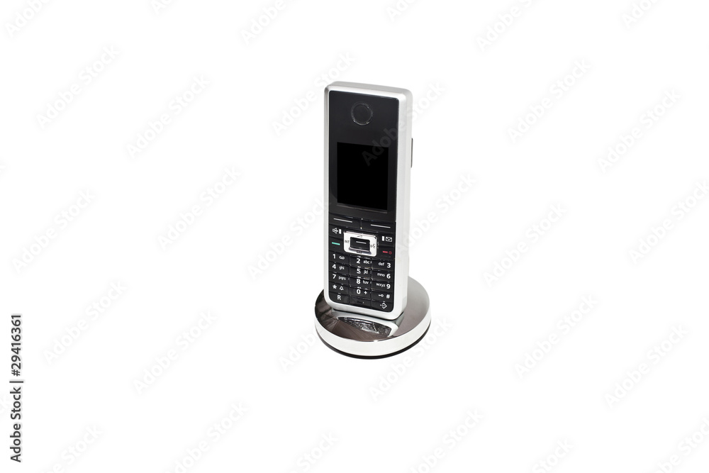 Telefon schnurlos DECT technology - phone telephone Stock Photo | Adobe  Stock