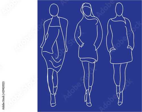 Moda in blu