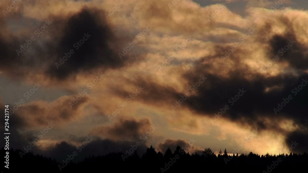 Dark Clouds Timelapse Dark Clouds Timelapse