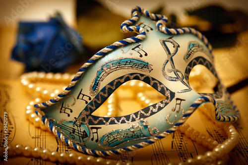 Ornate carnival mask